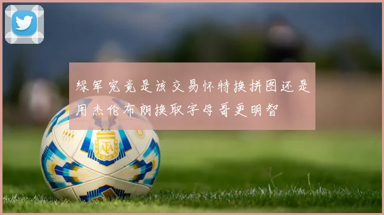 绿军究竟是该交易怀特换拼图还是用杰伦布朗换取字母哥更明智